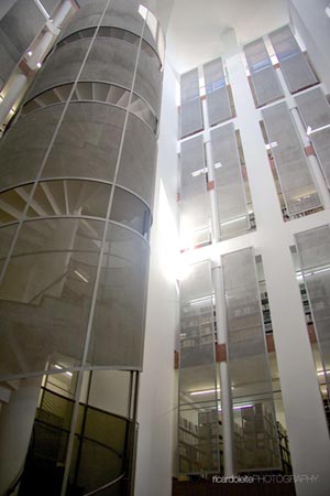 Interior - escada helicoidal